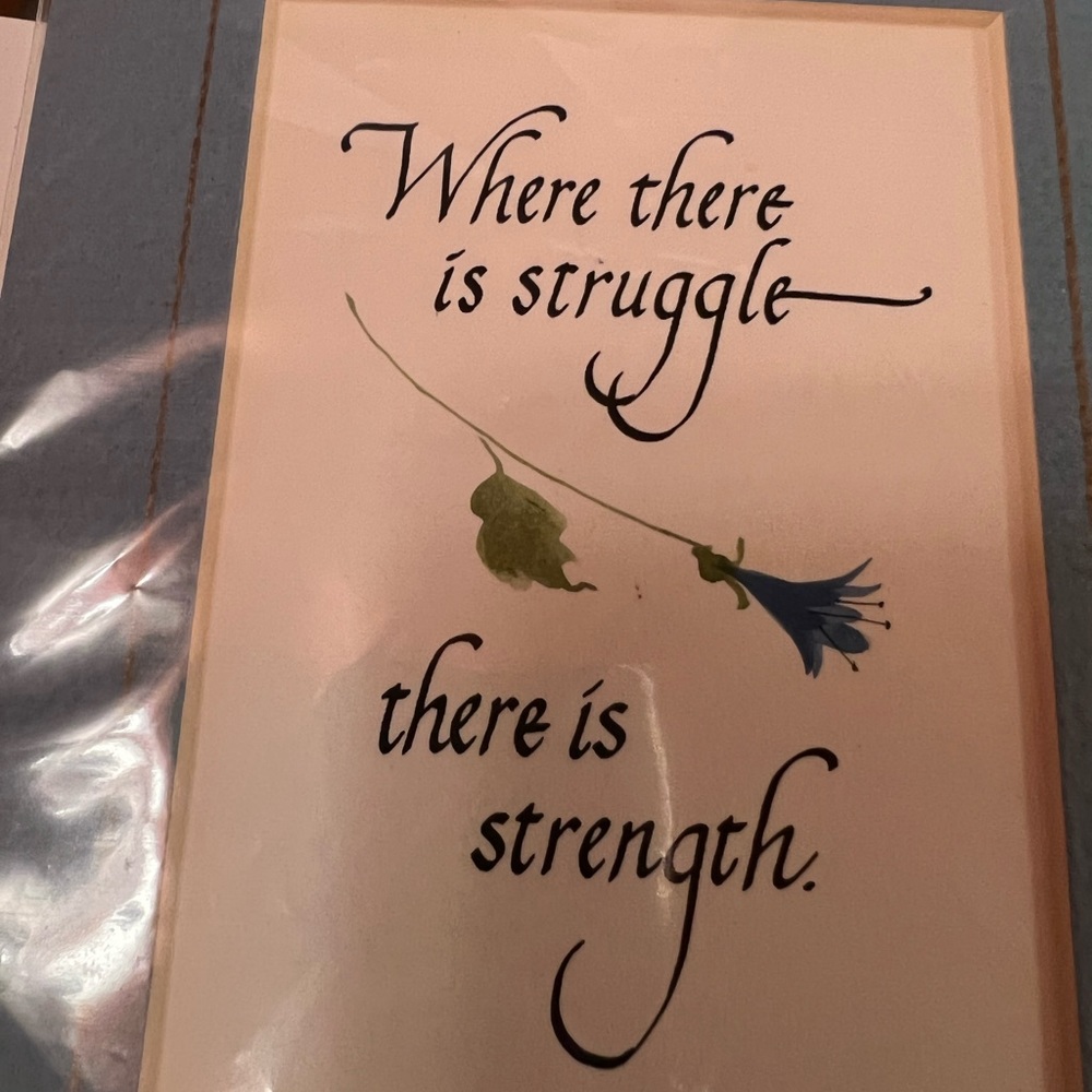 Matted Inspirational Print - Picture 2 of 2